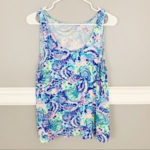 Lilly Pulitzer Patterned Tank Top